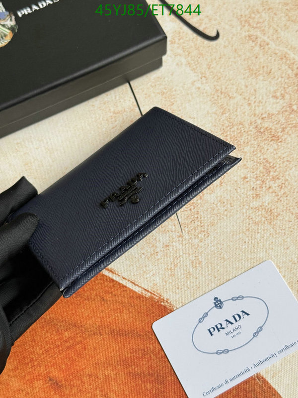 Prada-Wallet-4A Quality Code: ET7844 $: 45USD