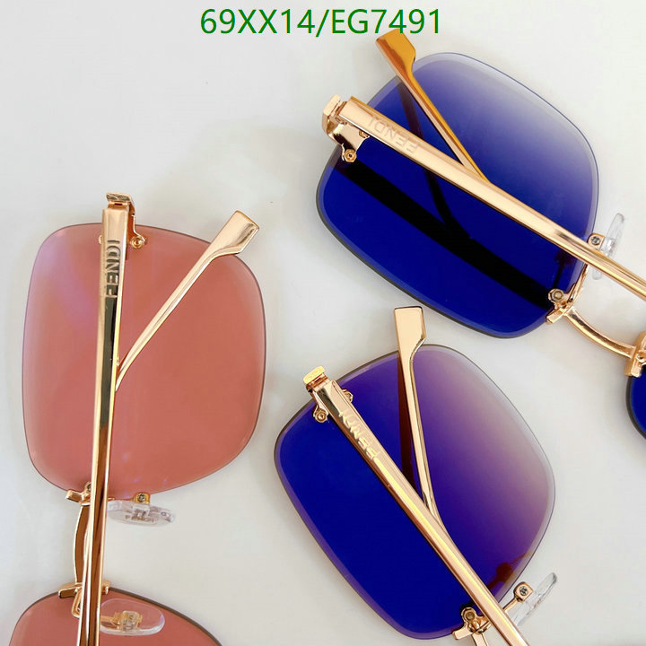 Fendi-Glasses Code: EG7491 $: 69USD