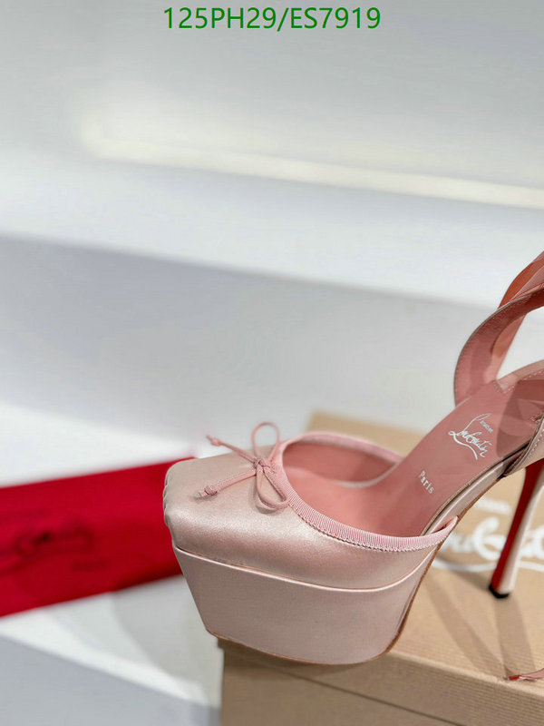 Christian Louboutin-Women Shoes Code: ES7919 $: 125USD