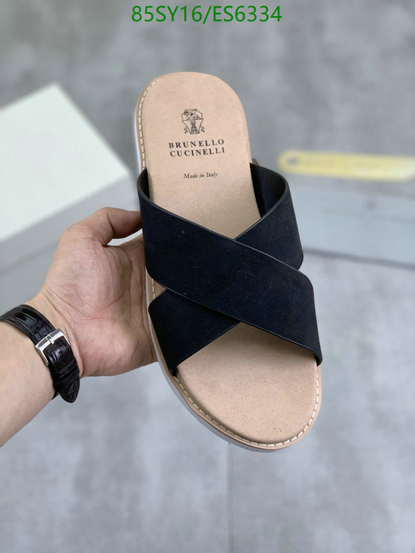 Brunello Cucinelli-Men shoes Code: ES6334 $: 85USD