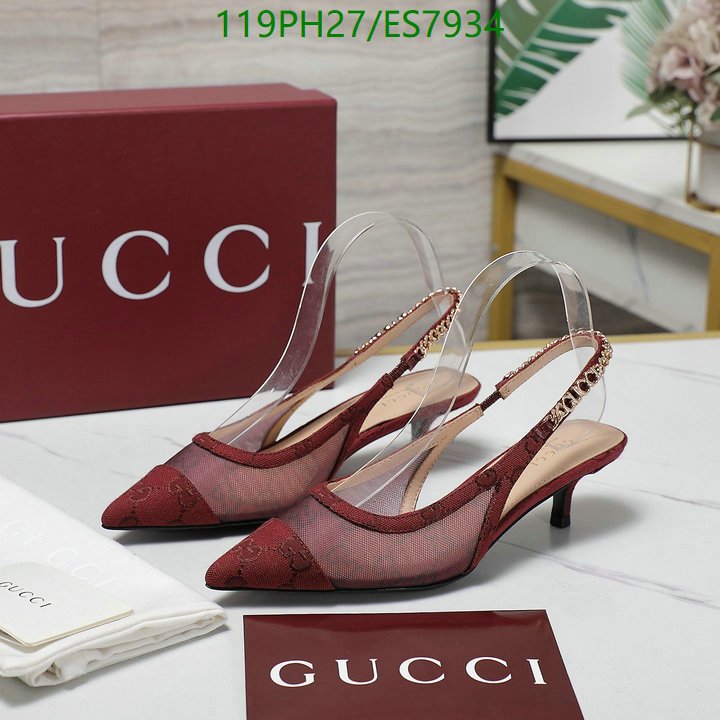 Gucci-Women Shoes Code: ES7934 $: 119USD
