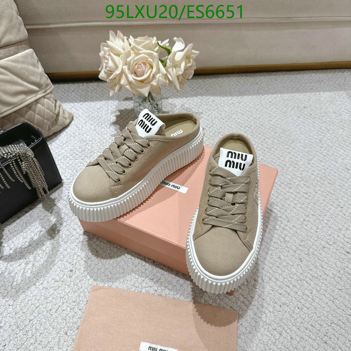Miu Miu-Women Shoes Code: ES6651 $: 95USD