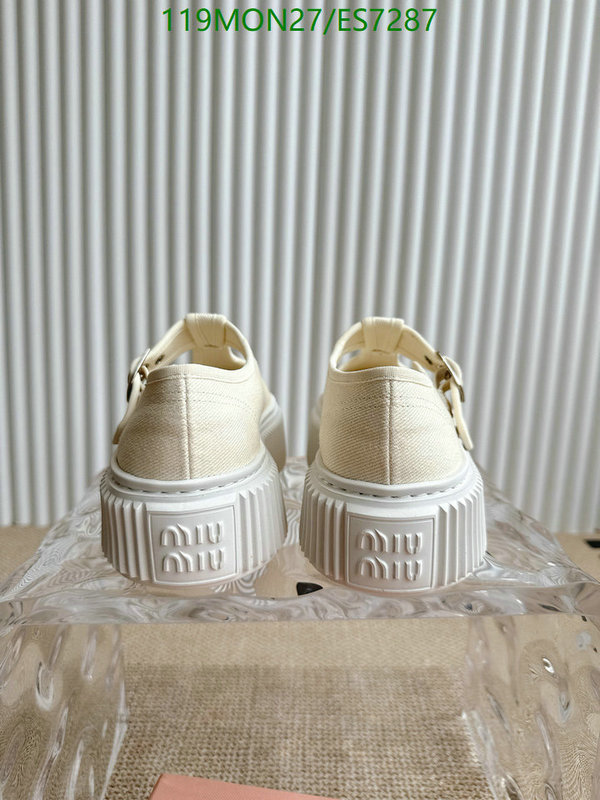 Miu Miu-Women Shoes Code: ES7287 $: 119USD