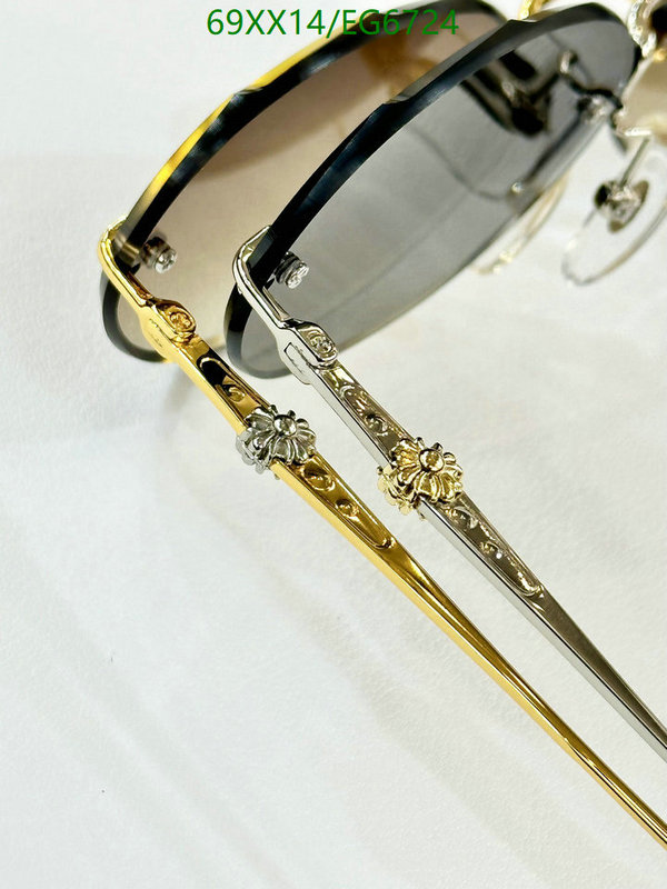 Chrome Hearts-Glasses Code: EG6724 $: 69USD