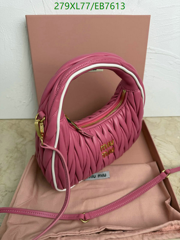 Miu Miu-Bag-Mirror Quality Code: EB7613 $: 279USD