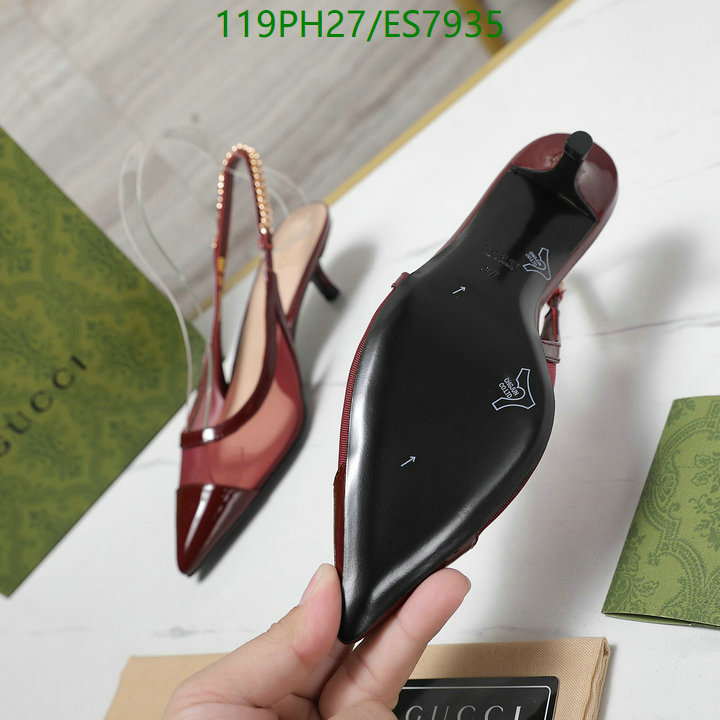 Gucci-Women Shoes Code: ES7935 $: 119USD