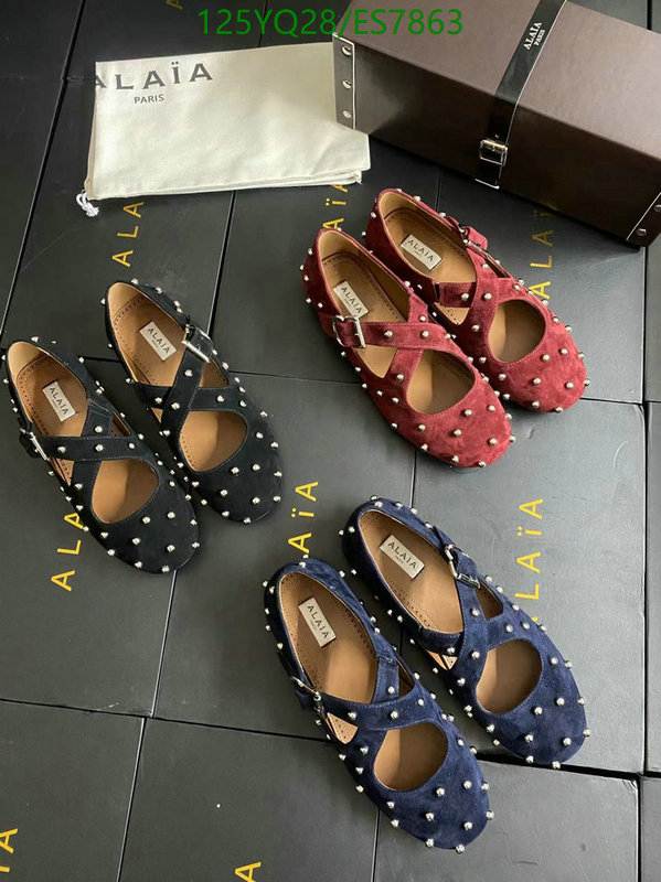 ALAIA-Women Shoes Code: ES7863 $: 125USD