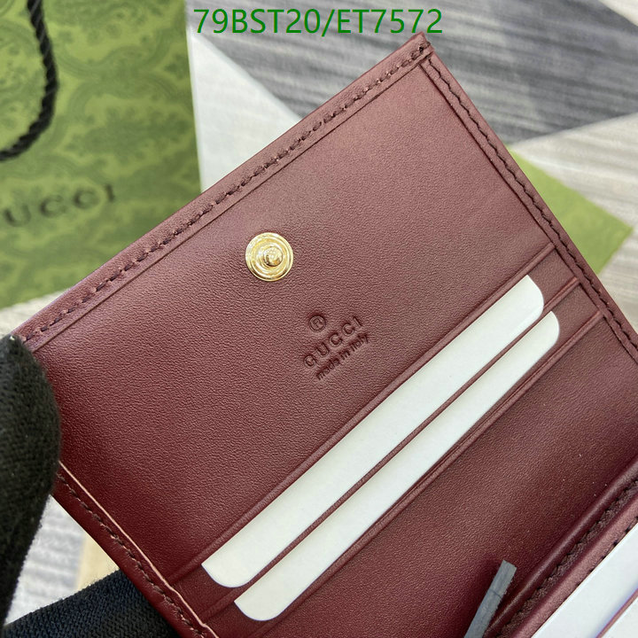 Gucci-Wallet Mirror Quality Code: ET7572 $: 79USD