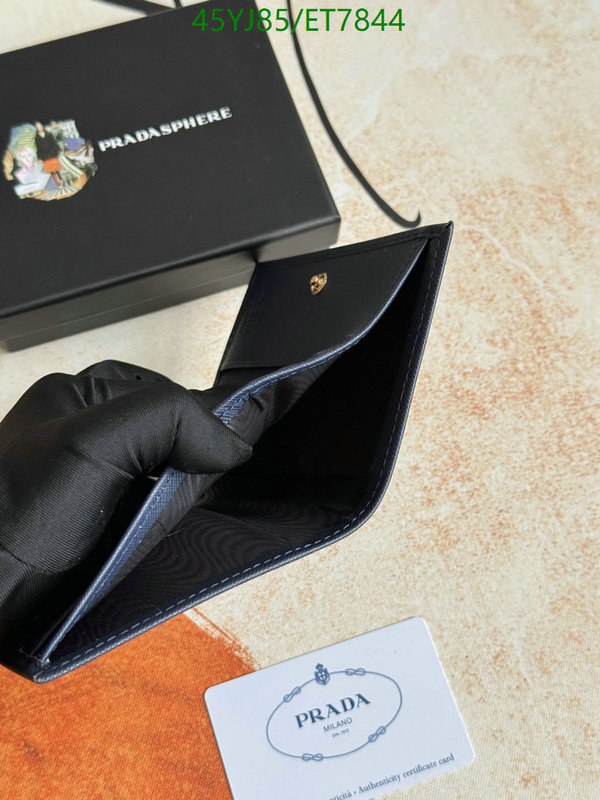 Prada-Wallet-4A Quality Code: ET7844 $: 45USD