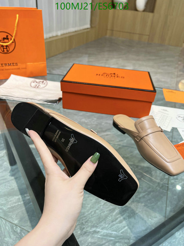 Hermes-Women Shoes Code: ES6703 $: 100USD