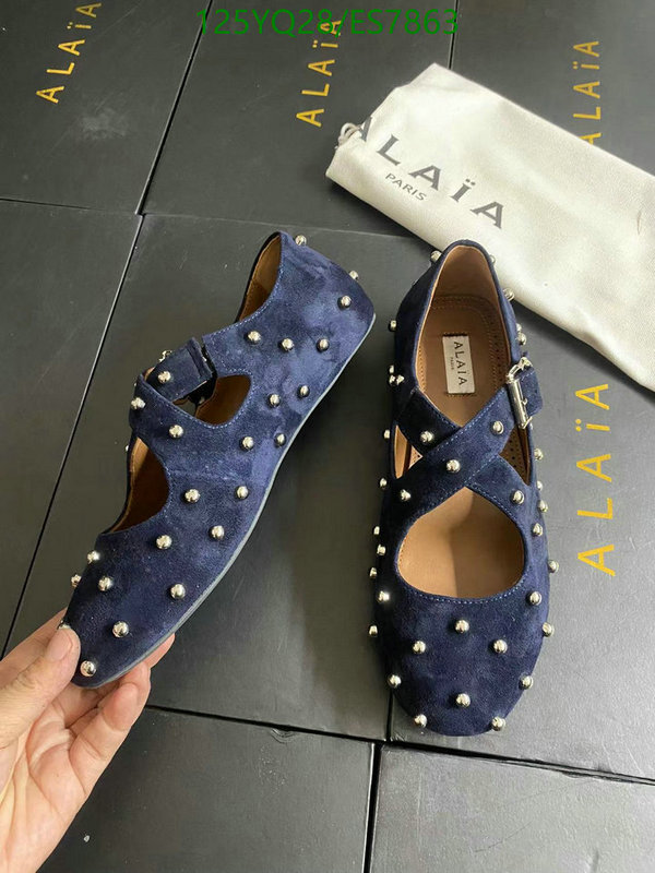 ALAIA-Women Shoes Code: ES7863 $: 125USD