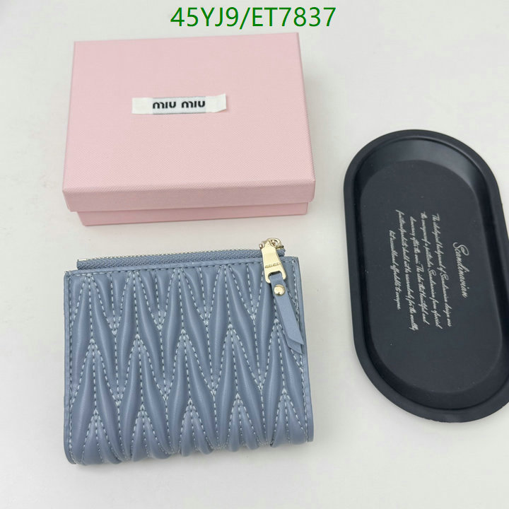 Miu Miu-Wallet-4A Quality Code: ET7837 $: 45USD