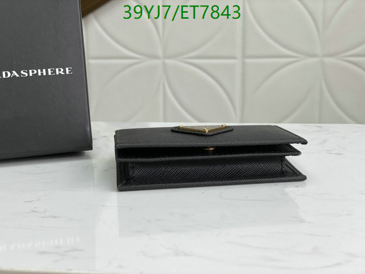 Prada-Wallet-4A Quality Code: ET7843 $: 39USD