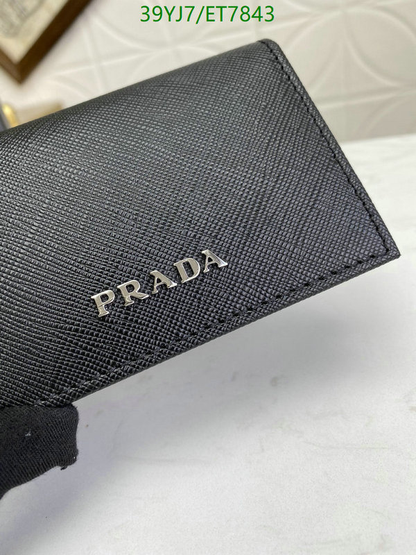 Prada-Wallet-4A Quality Code: ET7843 $: 39USD