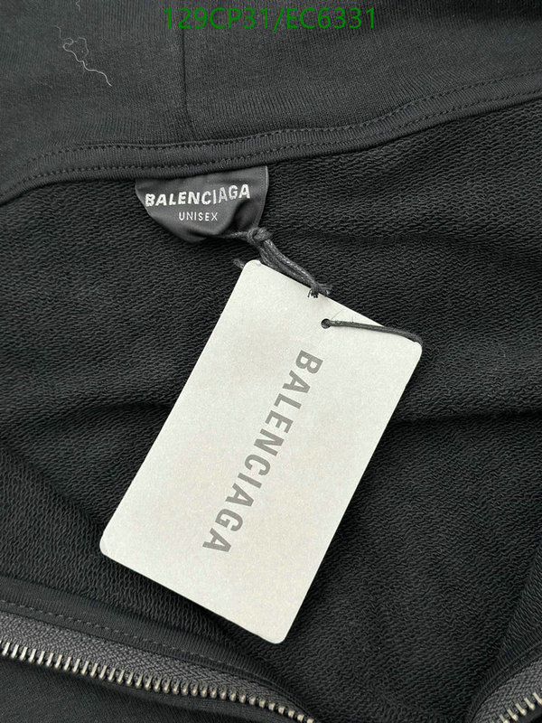 Balenciaga-Clothing Code: EC6331 $: 129USD