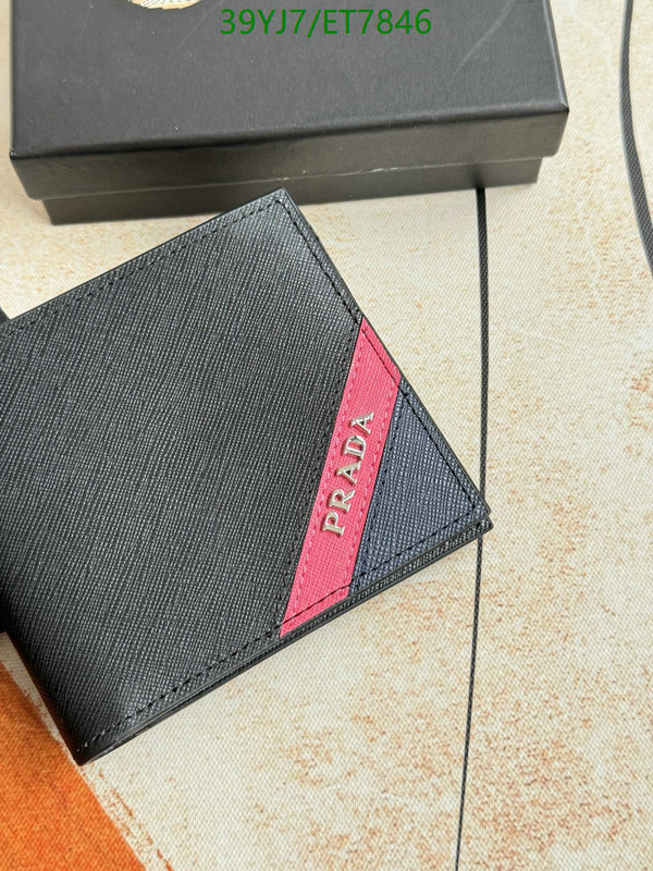 Prada-Wallet-4A Quality Code: ET7846 $: 39USD