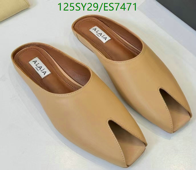 ALAIA-Women Shoes Code: ES7471 $: 125USD