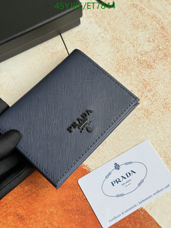 Prada-Wallet-4A Quality Code: ET7844 $: 45USD