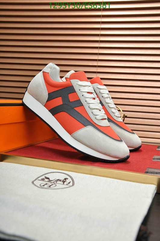 Hermes-Men shoes Code: ES6381 $: 129USD