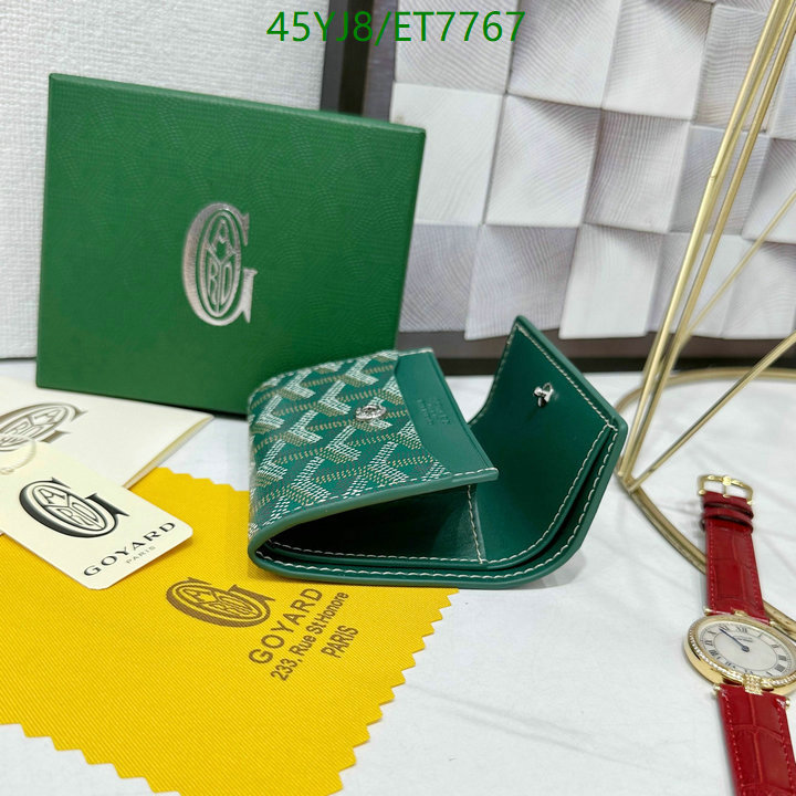 Goyard-Wallet-4A Quality Code: ET7767 $: 45USD