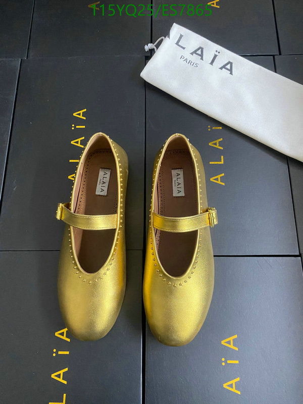 ALAIA-Women Shoes Code: ES7865 $: 115USD