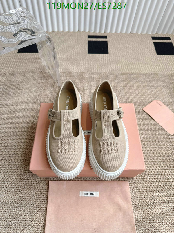 Miu Miu-Women Shoes Code: ES7287 $: 119USD
