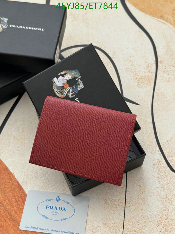 Prada-Wallet-4A Quality Code: ET7844 $: 45USD