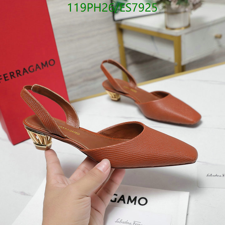 Ferragamo-Women Shoes Code: ES7925 $: 119USD