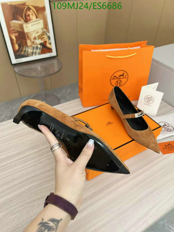 Hermes-Women Shoes Code: ES6686 $: 109USD
