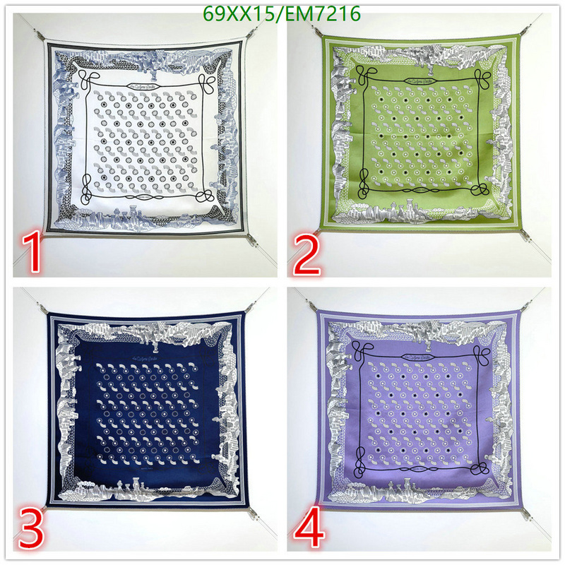 Hermes-Scarf Code: EM7216 $: 69USD