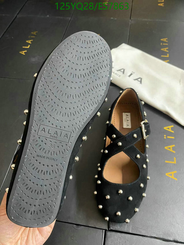ALAIA-Women Shoes Code: ES7863 $: 125USD