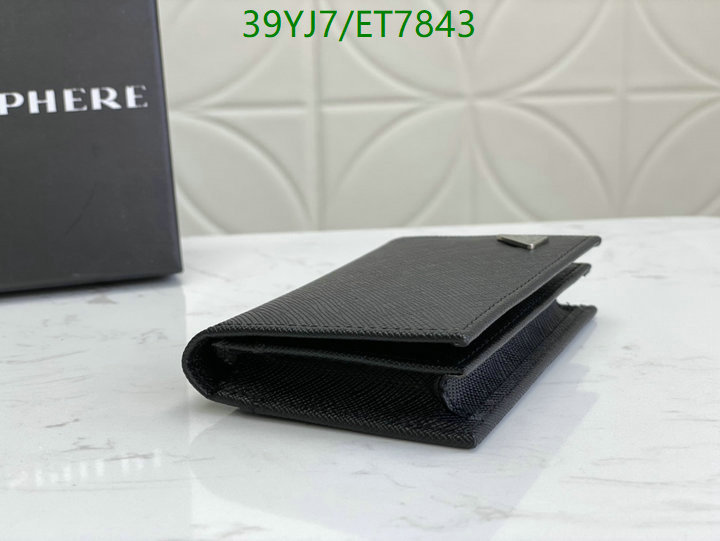 Prada-Wallet-4A Quality Code: ET7843 $: 39USD