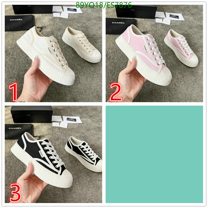 Chanel-Women Shoes Code: ES7876 $: 89USD