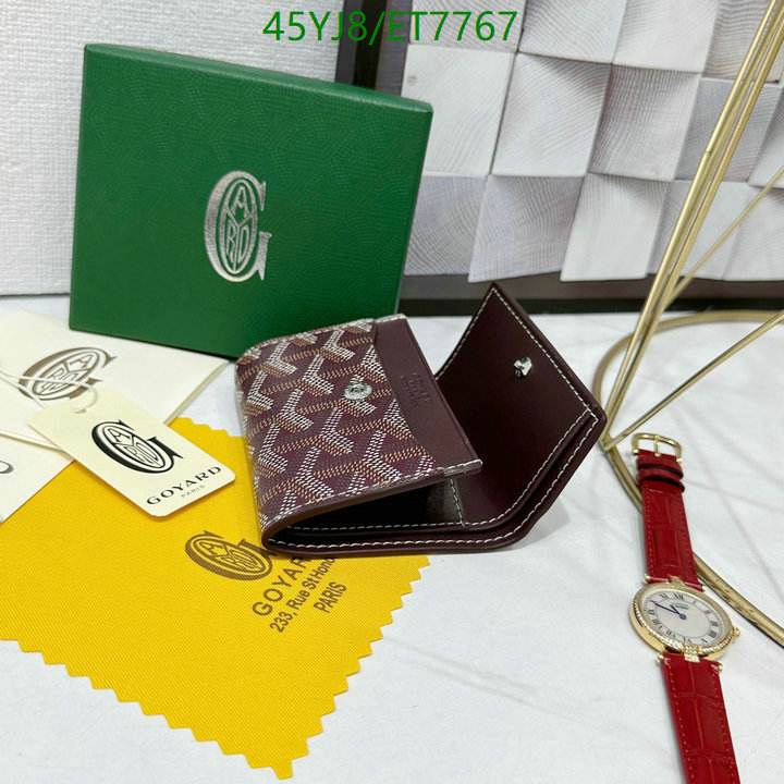 Goyard-Wallet-4A Quality Code: ET7767 $: 45USD