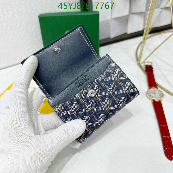 Goyard-Wallet-4A Quality Code: ET7767 $: 45USD