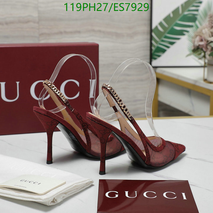 Gucci-Women Shoes Code: ES7929 $: 119USD