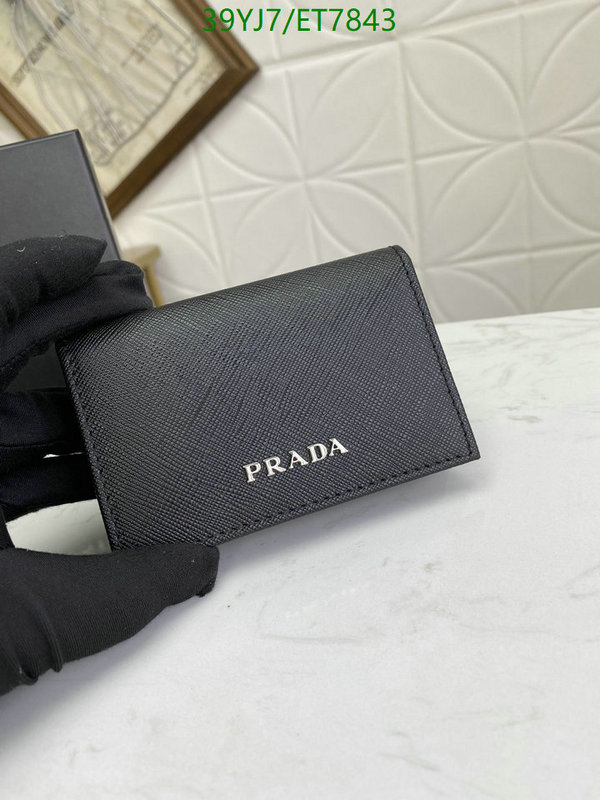 Prada-Wallet-4A Quality Code: ET7843 $: 39USD