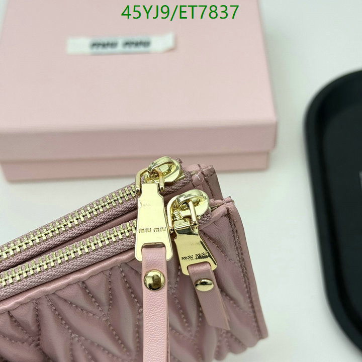 Miu Miu-Wallet-4A Quality Code: ET7837 $: 45USD
