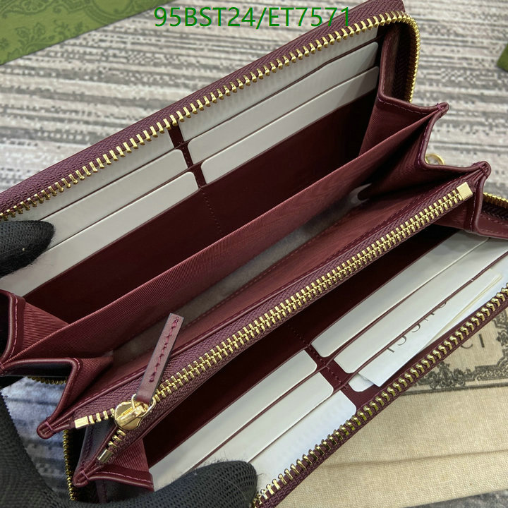 Gucci-Wallet Mirror Quality Code: ET7571 $: 95USD