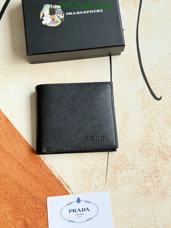 Prada-Wallet-4A Quality Code: ET7846 $: 39USD
