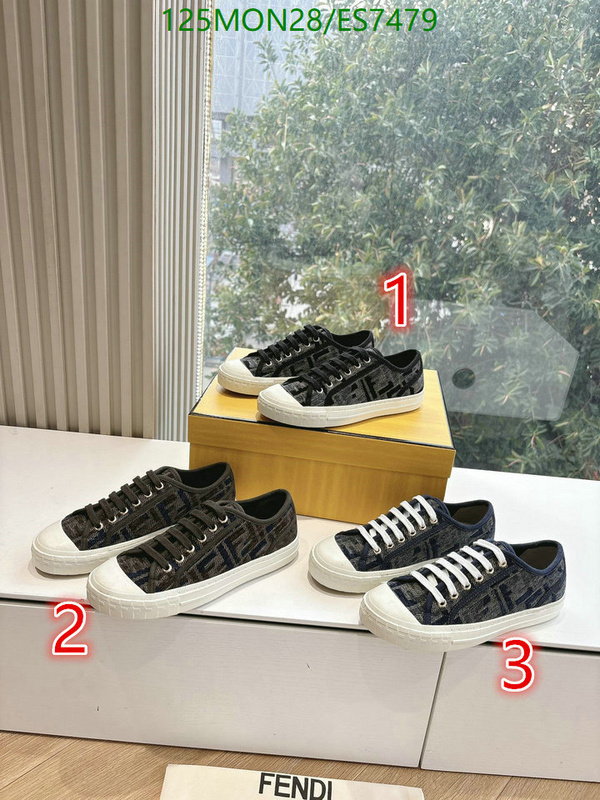 Fendi-Men shoes Code: ES7479 $: 125USD