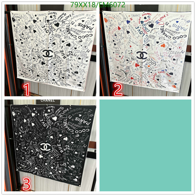 Chanel-Scarf Code: EM6072 $: 79USD