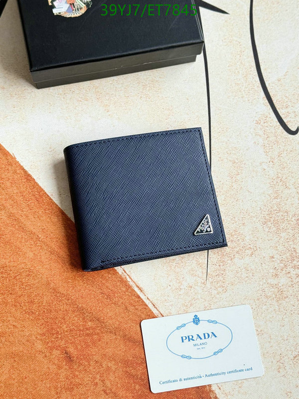 Prada-Wallet-4A Quality Code: ET7845 $: 39USD