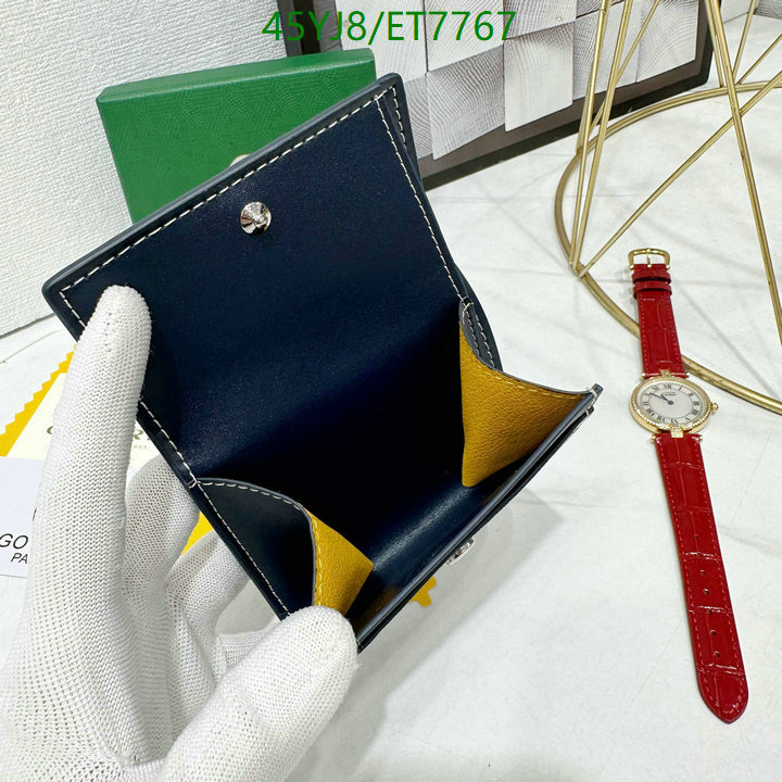 Goyard-Wallet-4A Quality Code: ET7767 $: 45USD