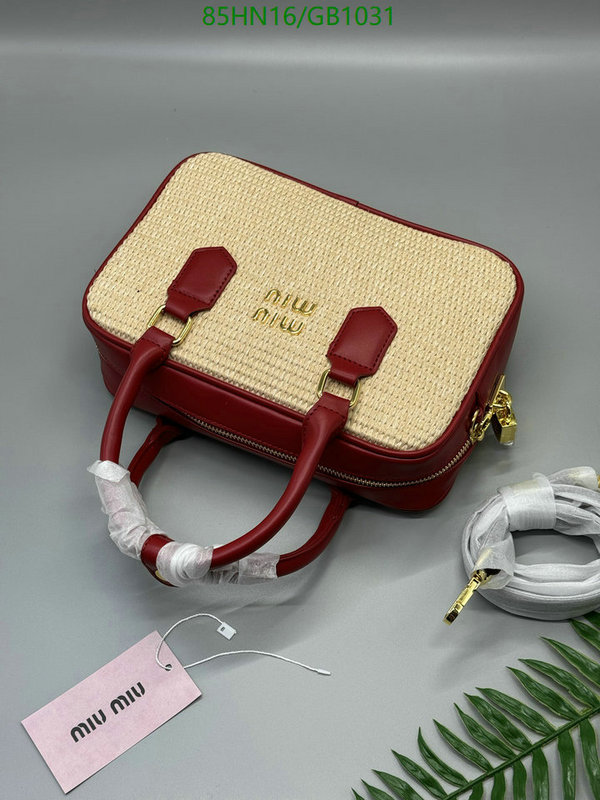 Miu Miu-Bag-4A Quality Code: GB1031 $: 85USD
