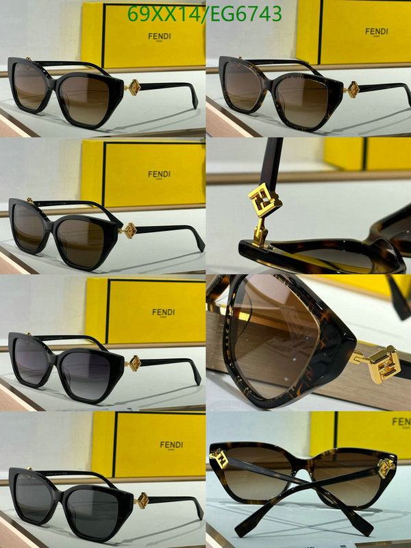 Fendi-Glasses Code: EG6743 $: 69USD