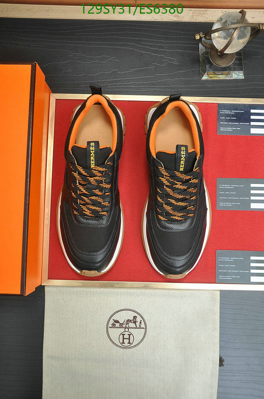 Hermes-Men shoes Code: ES6380 $: 129USD