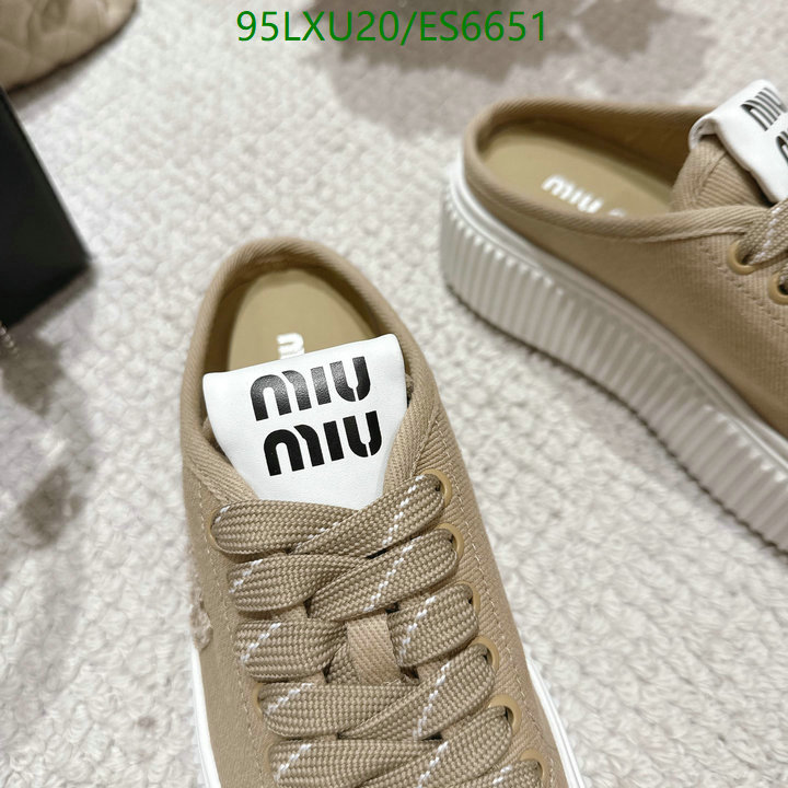 Miu Miu-Women Shoes Code: ES6651 $: 95USD