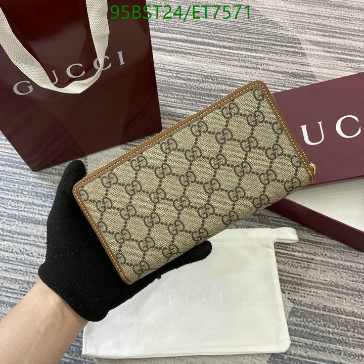 Gucci-Wallet Mirror Quality Code: ET7571 $: 95USD