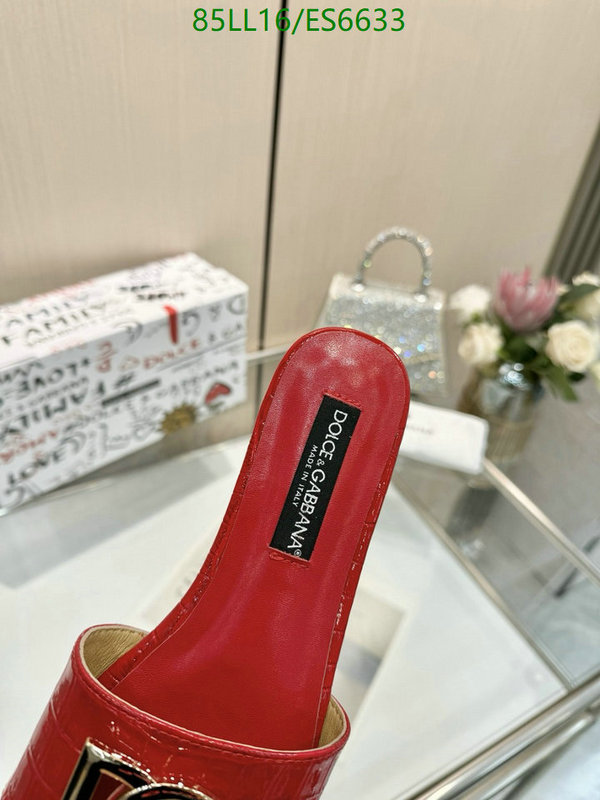 D&G-Women Shoes Code: ES6633 $: 85USD